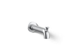 KOHLER K-35923-CP Castia By Studio Mcgee Wall-Mount Bath Spout With Diverter - Polished Chrome