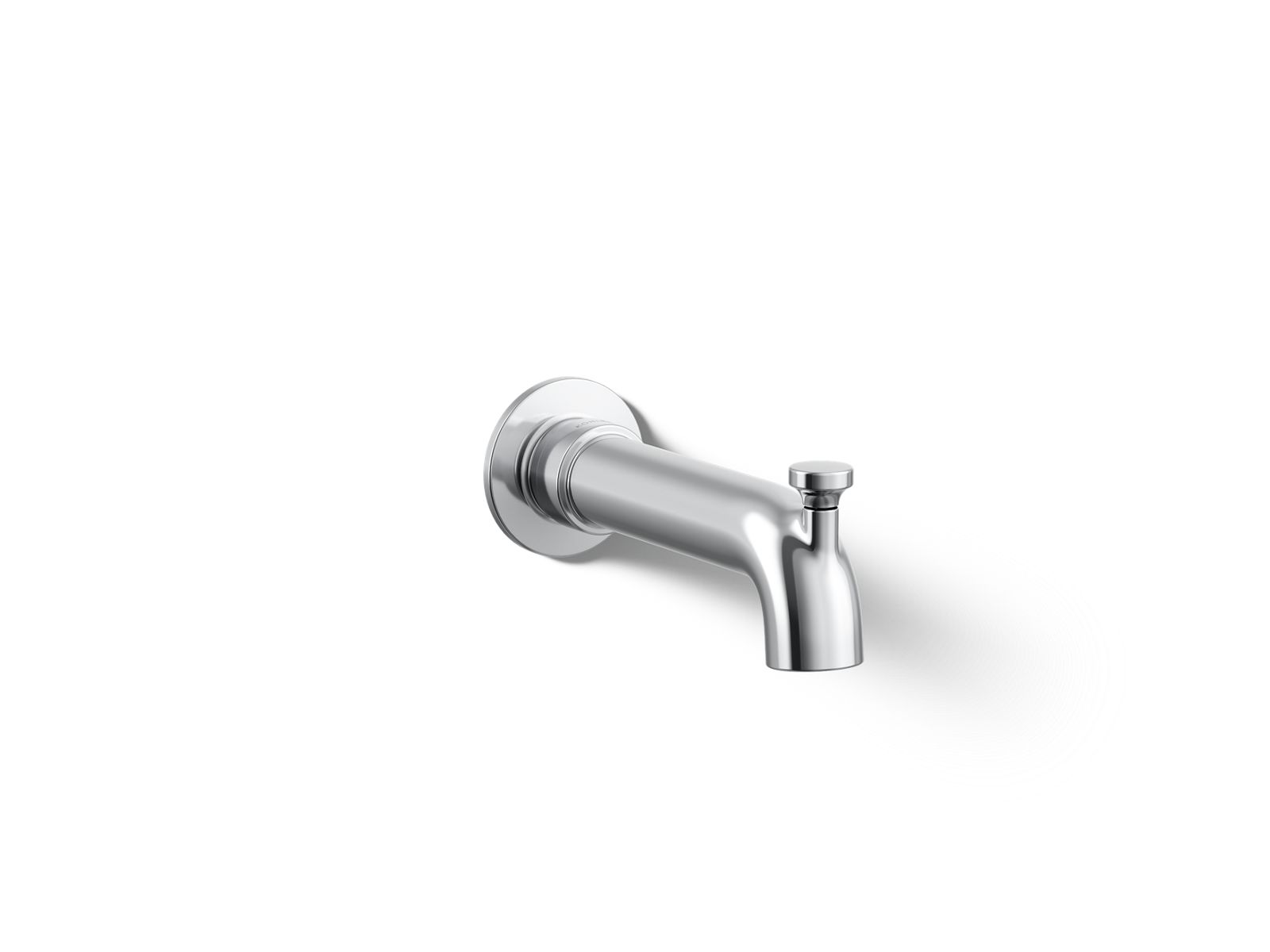KOHLER K-35923-CP Castia by Studio McGee Wall-mount bath spout with diverter - Polished Chrome
