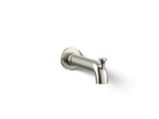 KOHLER K-35923-SN Castia By Studio Mcgee Wall-Mount Bath Spout With Diverter - Vibrant Polished Nickel