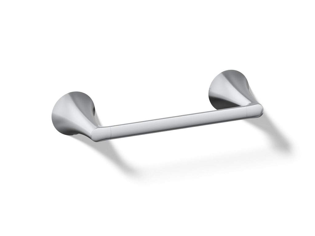 KOHLER K-35930-CP Buckley 9" Towel Bar - Polished Chrome