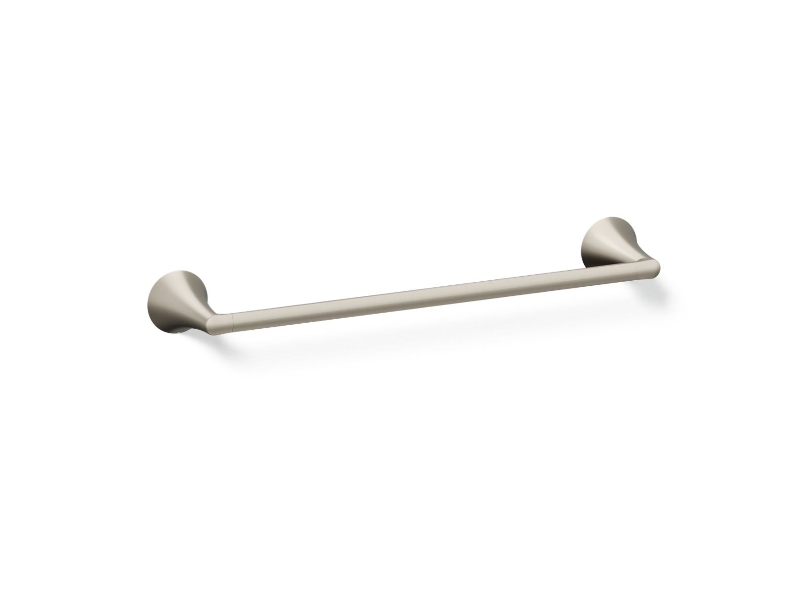 KOHLER K-35931-BN Buckley 18" Towel Bar - Vibrant Brushed Nickel