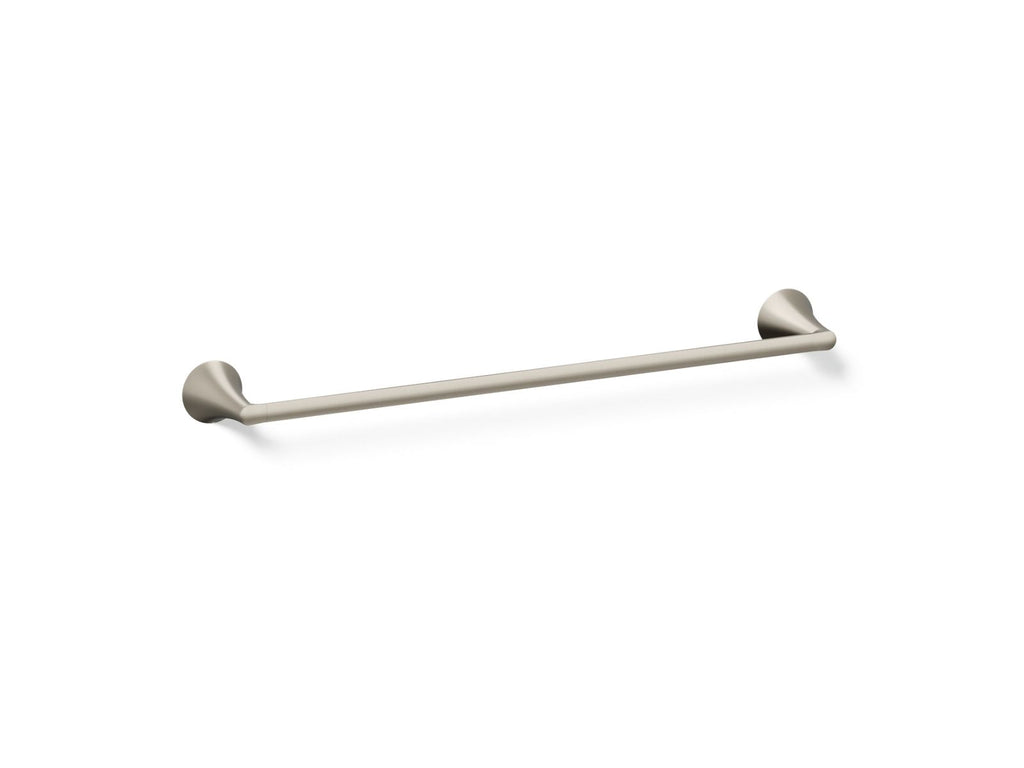 KOHLER K-35932-BN Buckley 24" Towel Bar - Vibrant Brushed Nickel