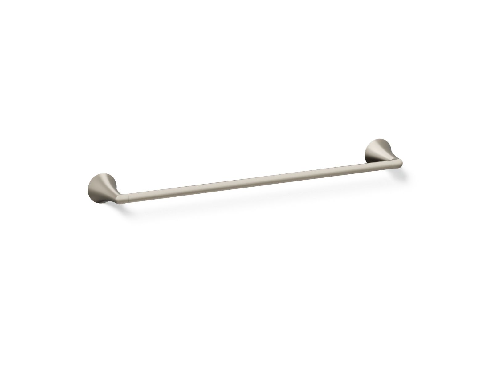 KOHLER K-35932-BN Buckley 24" Towel Bar - Vibrant Brushed Nickel