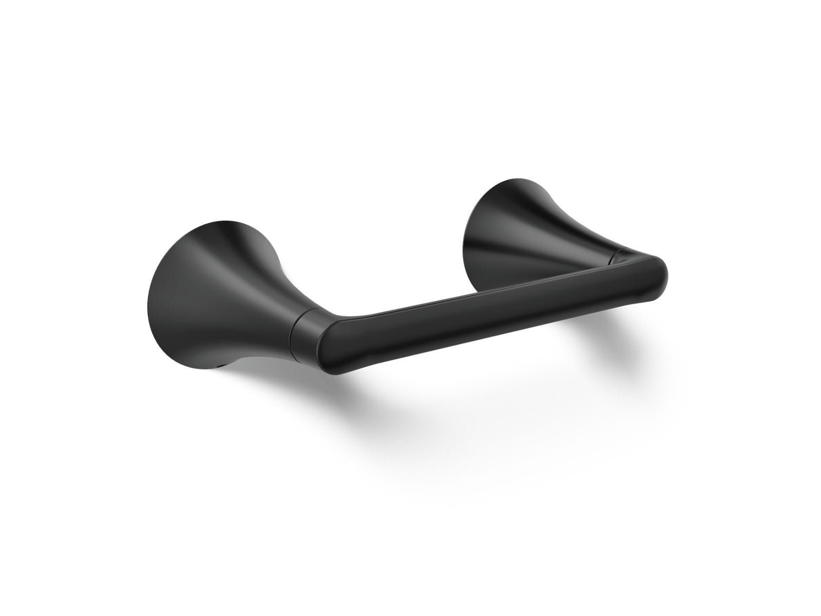 KOHLER K-35934-BL Buckley Toilet Paper Holder - Matte Black