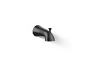 KOHLER K-35935-BL Buckley Wall-Mount Bath Spout With Diverter - Matte Black