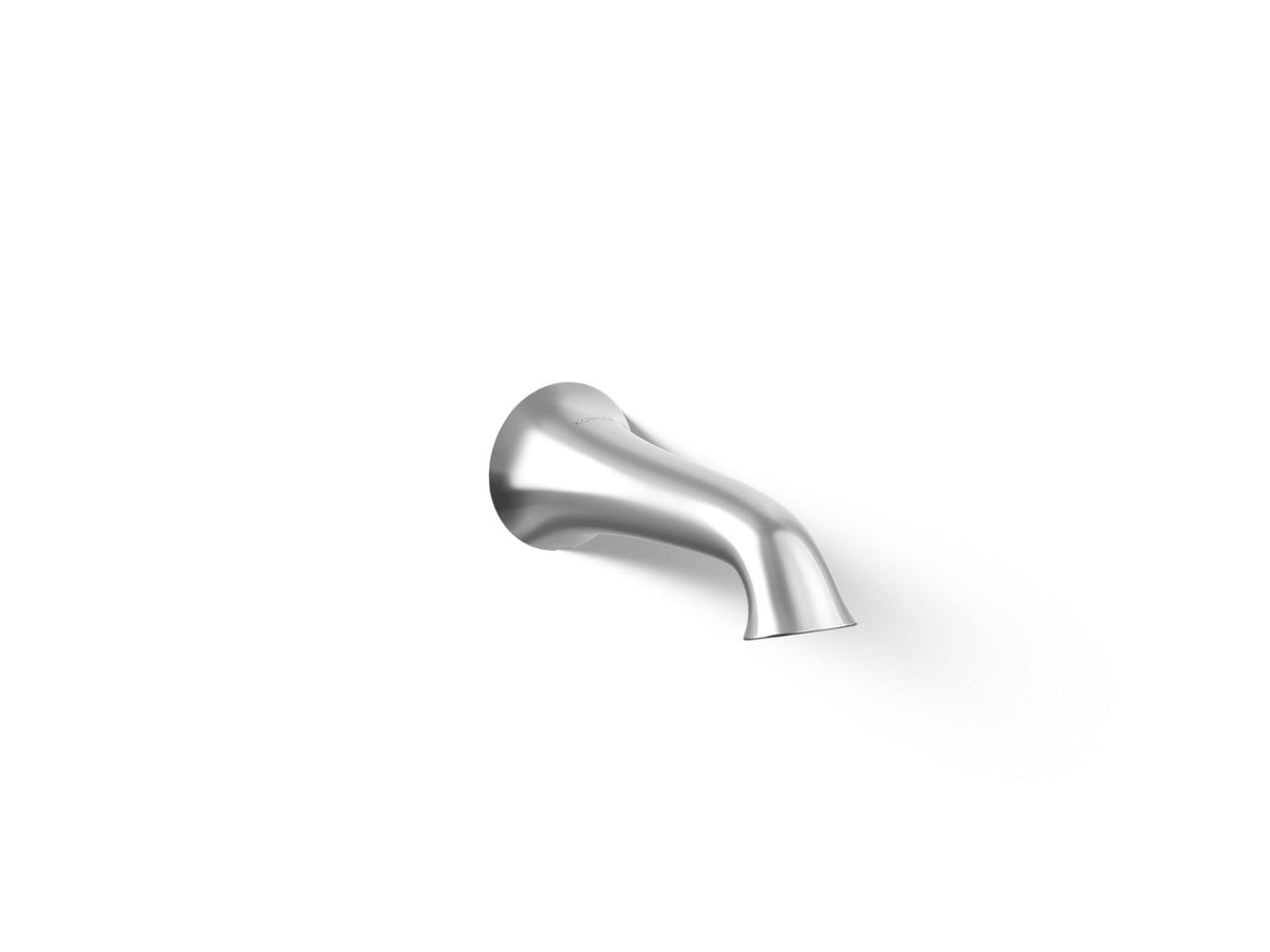 KOHLER K-35936-CP Buckley Wall-Mount Bath Spout - Polished Chrome