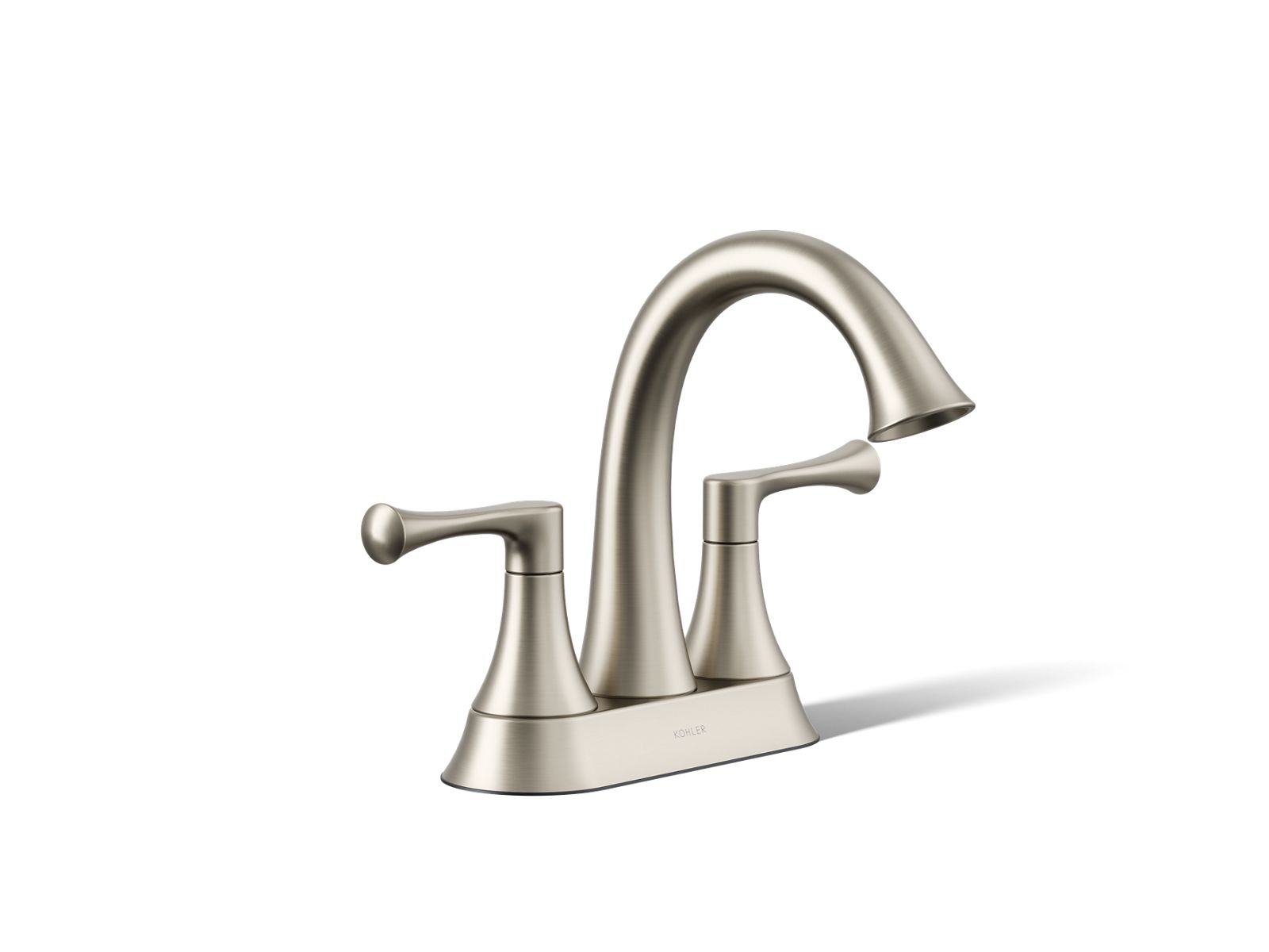 KOHLER K-35951-4K-BN Centerset bathroom sink faucet, 1.0 gpm  -  Vibrant Brushed Nickel