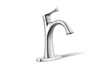 KOHLER K-35952-4K-CP Buckley Single-Handle Bathroom Sink Faucet, 1.0 Gpm - Polished Chrome