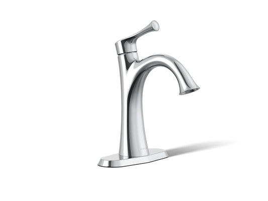KOHLER K-35952-4K-CP Buckley Single-handle bathroom sink faucet, 1.0 gpm - Polished Chrome
