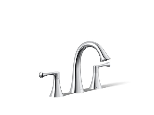 KOHLER K-35953-4K-CP Buckley Widespread bathroom sink faucet, 1.0 gpm - Polished Chrome