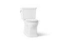 KOHLER K-39678-0 Claude By Studio Mcgee Two-Piece Elongated Toilet With Skirted Trapway, 1.6 Gpf - White