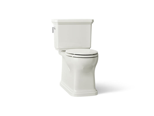 KOHLER K-39678-NY Claude By Studio Mcgee Two-Piece Elongated Toilet With Skirted Trapway, 1.6 Gpf - Dune