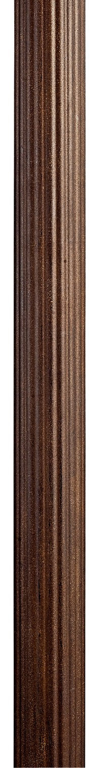 KICHLER 9595BST 3" X 84" Direct Burial Fluted Post Brownstone