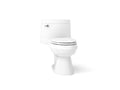 KOHLER K-3619-0 Cimarron One-Piece Elongated Toilet With Concealed Trapway, 1.28 Gpf - White
