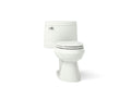 KOHLER K-3619-NY Cimarron One-Piece Elongated Toilet With Concealed Trapway, 1.28 Gpf - Dune