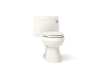 KOHLER K-3619-RA-96 Cimarron One-Piece Elongated Toilet With Concealed Trapway, 1.28 Gpf - Biscuit