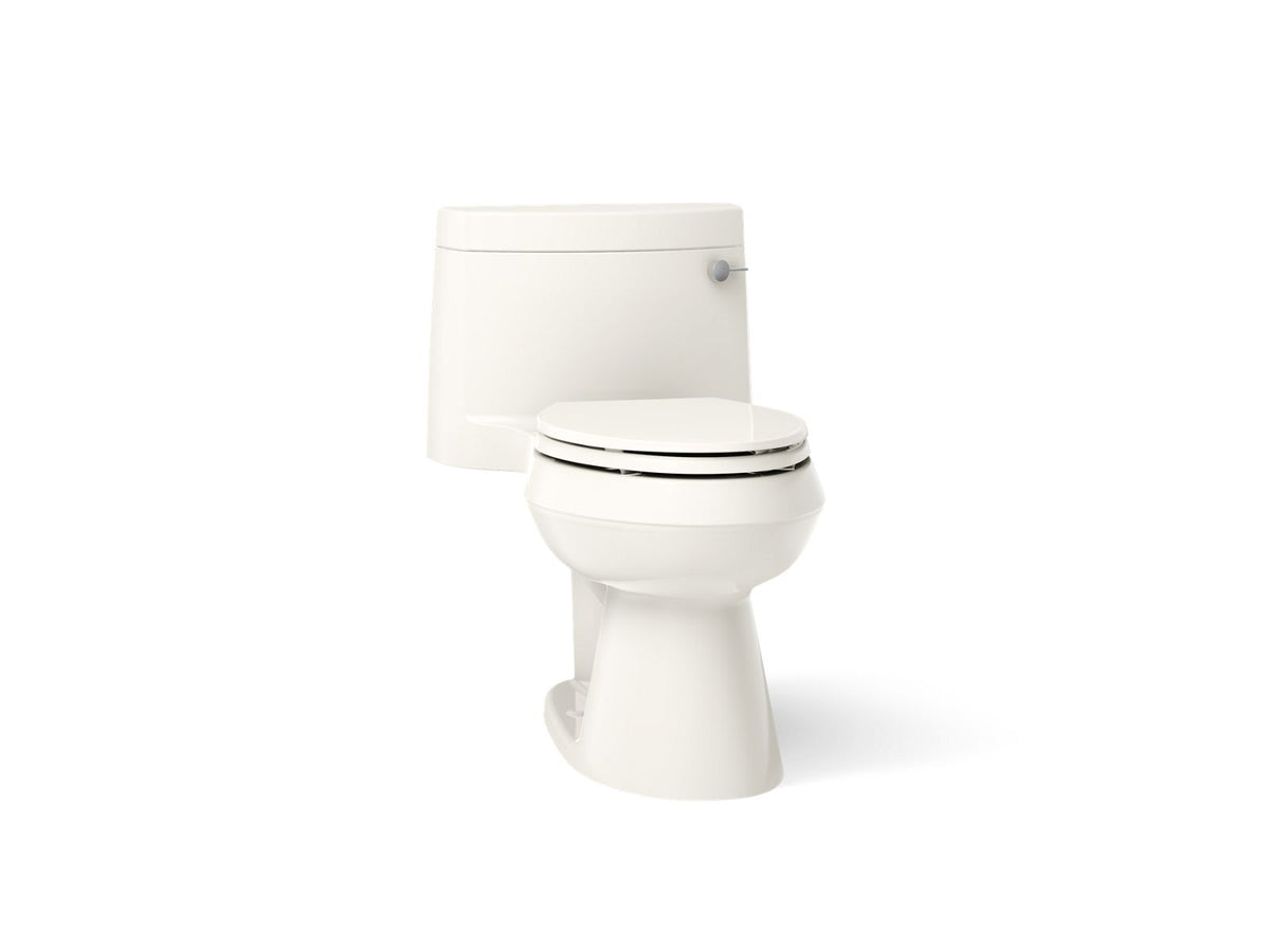 KOHLER K-3619-RA-96 Cimarron One-Piece Elongated Toilet With Concealed Trapway, 1.28 Gpf - Biscuit