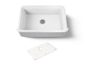 KOHLER K-36250-0 Audrine By Studio Mcgee 35-1/2" Undermount Single-Bowl Farmhouse Kitchen Sink - White