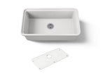 KOHLER K-36254-0 Audrine By Studio Mcgee 33" Undermount Single-Bowl Kitchen Sink - White