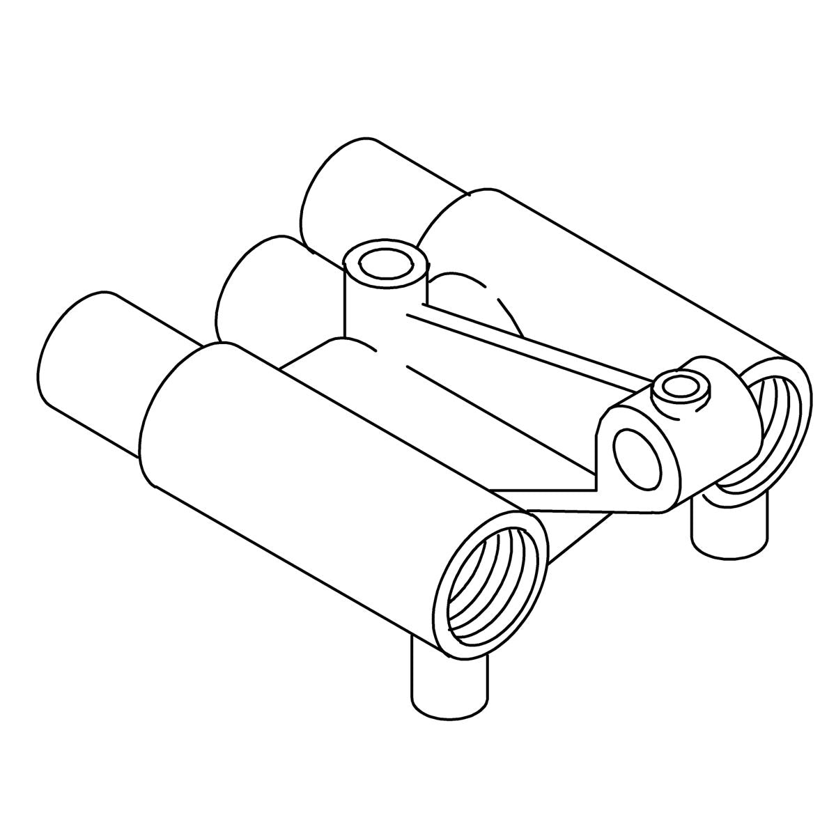 KOHLER Valve Body Footpedal, K-36256