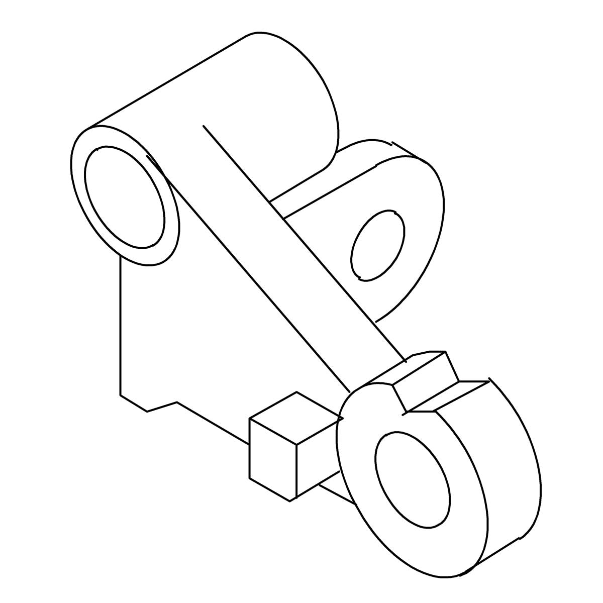 KOHLER Knee Lever, Rh - Rough Plate, K-36265-RP
