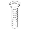 KOHLER Screw .250-20Unc-2A X1.13 - Polished Chrome, K-36280-CP