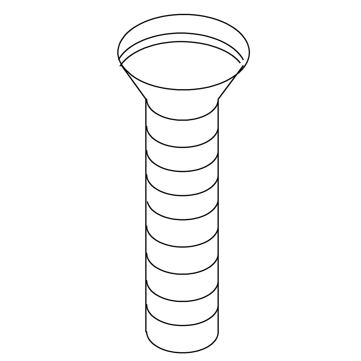 KOHLER Screw .250-20Unc-2A X1.13 - Polished Chrome, K-36280-CP