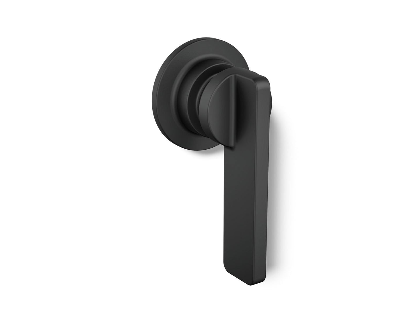 KOHLER K-36330-R-BL Claude by Studio McGee Trip lever - Matte Black