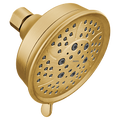 MOEN 3638BG Four-Function 4 3/8" Diameter Standard Spray Head - Brushed Gold