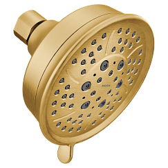 MOEN 3638BG Four-Function 4 3/8" Diameter Standard Spray Head - Brushed Gold
