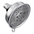 MOEN 3638EP Four-Function 4 3/8" Diameter Spray Head Eco-Performance Showerhead - Chrome