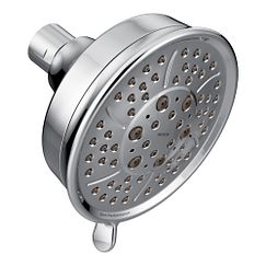 MOEN 3638EP  Four-Function 4-3/8" Diameter Spray Head Eco-Performance Showerhead In Chrome