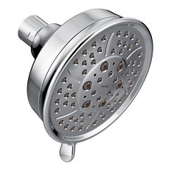 MOEN 3638EP Four-Function 4 3/8" Diameter Spray Head Eco-Performance Showerhead - Chrome