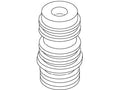 KOHLER Swing Spout Post - Rough Plate, K-36417-RP