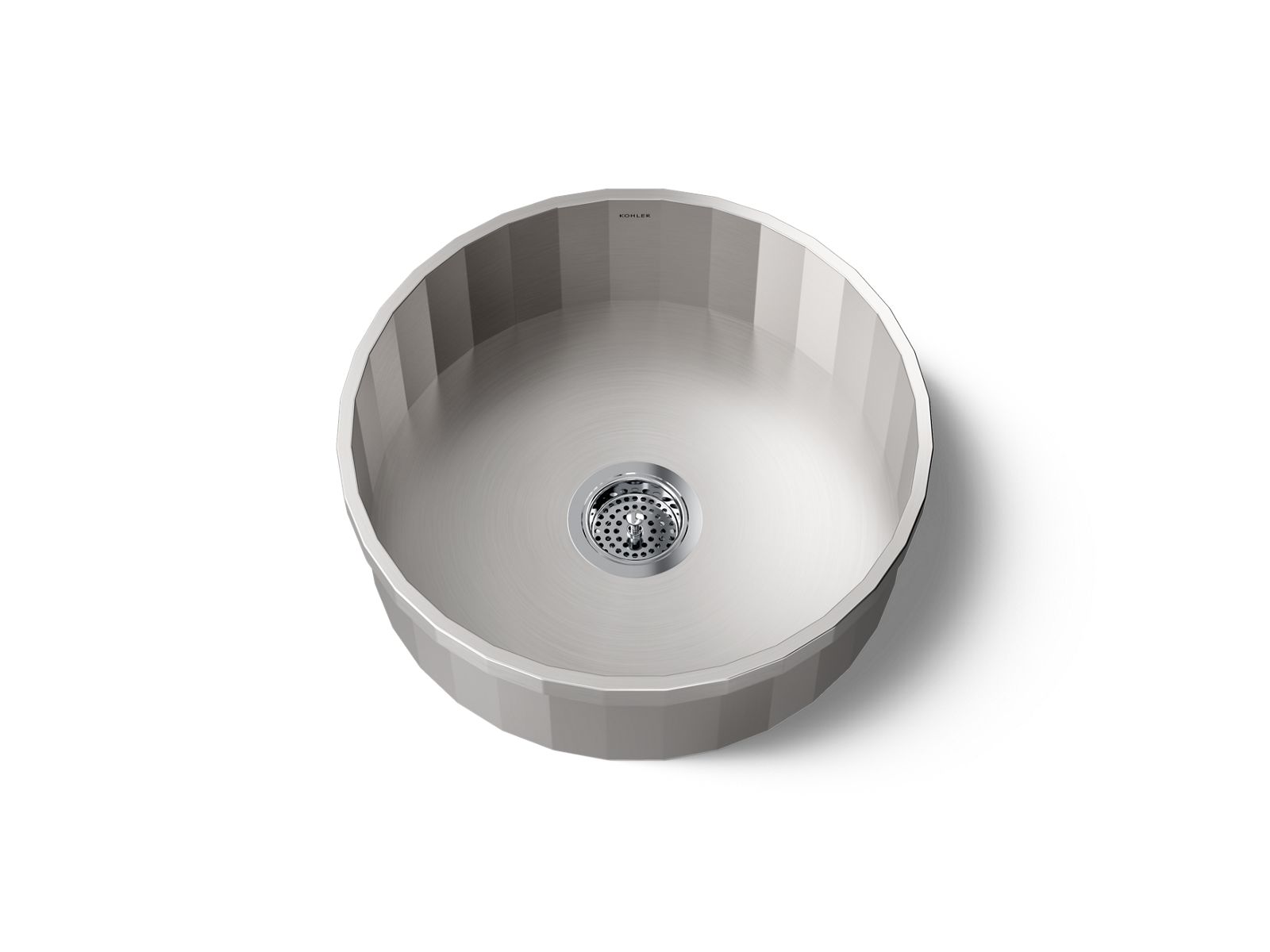 KOHLER K-3674-NA Brinx 18-3/4" Top-Mount Single-Bowl Bar Sink - Stainless Steel