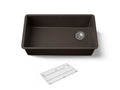 KOHLER K-36747-CM2 Billings 32-1/2" undermount single-bowl kitchen sink - Matte Brown
