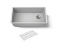 KOHLER K-36747-CM4 Billings 32-1/2" undermount single-bowl kitchen sink - Matte Grey