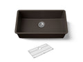 KOHLER K-36748-CM2 Billings 32-1/2" undermount single-bowl kitchen sink - Matte Brown
