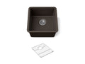 KOHLER K-36751-CM2 Billings 17-1/2" undermount bar sink - Matte Brown