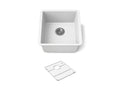 KOHLER K-36751-CM6 Billings 17-1/2" undermount bar sink - Matte White