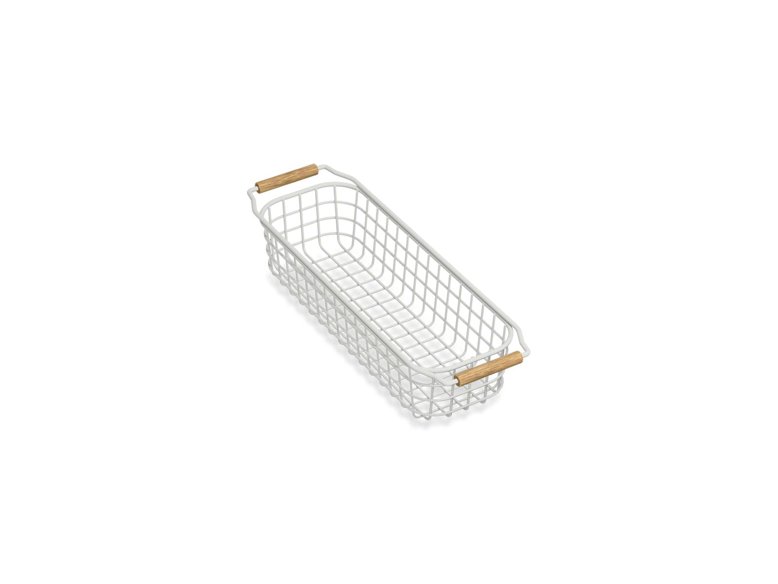KOHLER K-36794-1LG Audrine By Studio Mcgee Wire Sink Basket For Audrine Farmhouse Kitchen Sink - Cloude White