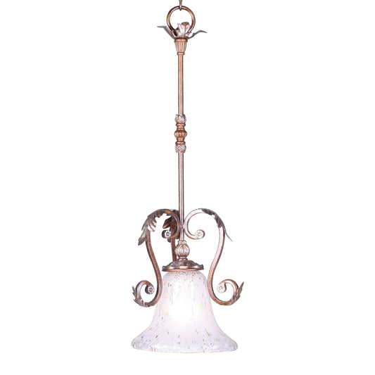 ELK SHOWROOM 370-SS-G Panthera 11'' Wide 1-Light Mini Pendant - Silver