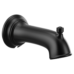 MOEN 3737BL Dartmoor Chrome Diverter Spout - Matte Black