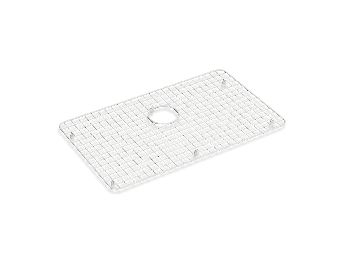 KOHLER K-37647-1LG Audrine by Studio McGee Sink rack for Audrine farmhouse kitchen sink - Cloude White