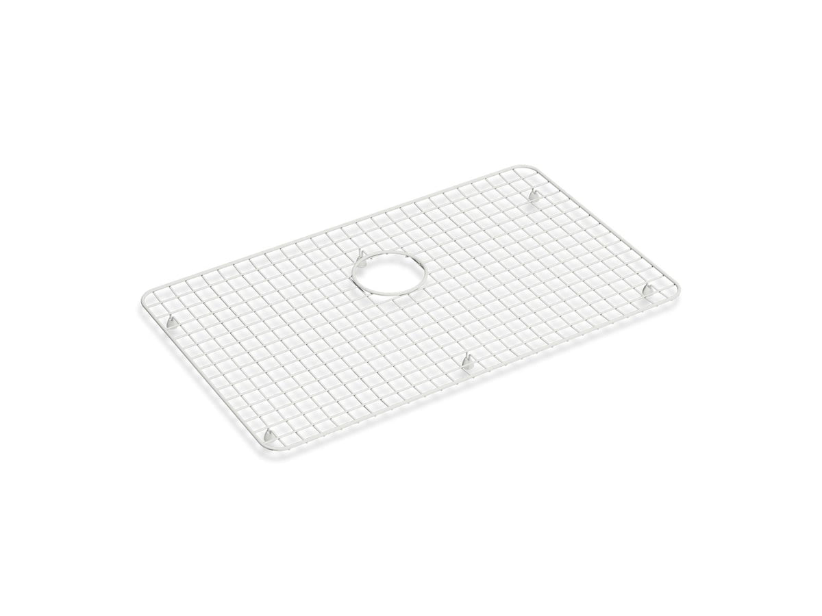 KOHLER K-37648-1LG Audrine By Studio Mcgee Sink Rack For Audrine Farmhouse Kitchen Sink - Cloude White