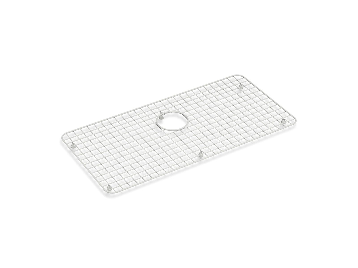 KOHLER K-37650-1LG Audrine By Studio Mcgee Sink Rack For Audrine Kitchen Sink - Cloude White