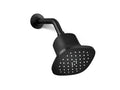 KOHLER K-37722-Y-BL Cinq Square Single-Function Filtered Showerhead, 2.5 Gpm - Matte Black