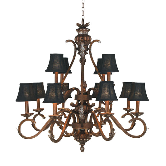 ELK SHOWROOM 378-SS-SH12 Marbella 12-Light Chandelier