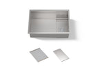 KOHLER K-37911-NA Synthos 27-3/4" Undermount Single-Bowl Kitchen Sink - Stainless Steel