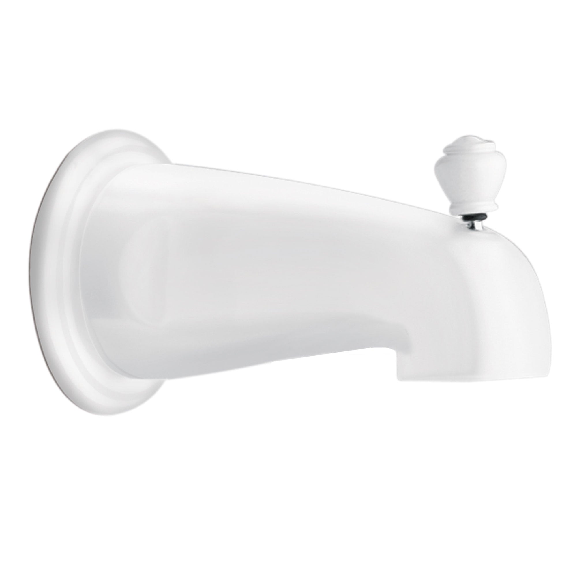 MOEN 3806W Monticello Diverter Spout For Ips  (3.38"L X 2.94"W X 5.5"H) - Glacier